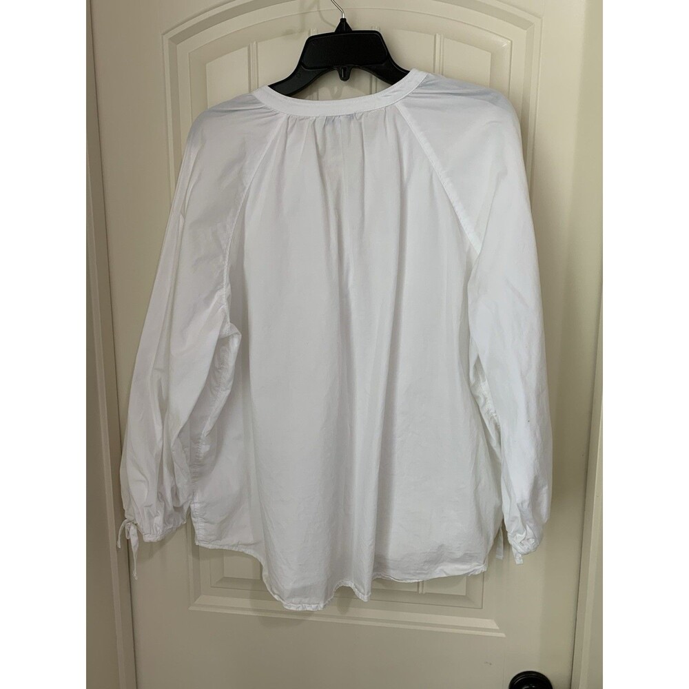 White Button-Up Blouse - Picture 2 of 2